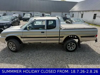 Gebraucht Mitsubishi L200 133 PS (97 kW) 2003 Silber Pickup