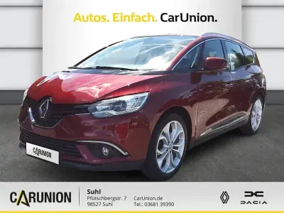 Gebraucht Renault Grand Scénic IV Experience 116 PS (85 kW) 2018 Karmesinrot (rot) Van / Kleinbus