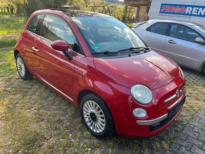 Usata Fiat 500 69 CV (50 kW) 2009 Rosso Cabrio