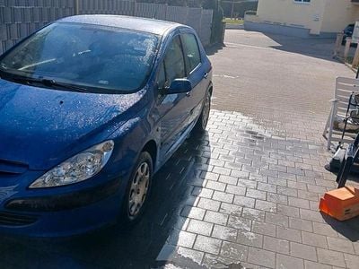 Gebraucht Peugeot 307 109 PS (80 kW) 2001 Blau Kleinwagen