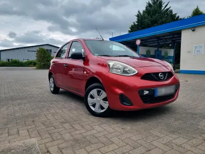 Gebraucht Nissan Micra 80 PS (58 kW) 2014 Rot Kleinwagen