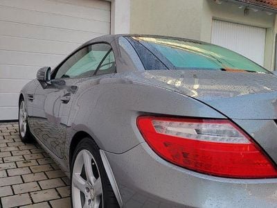 Gebraucht Mercedes SLK200 184 PS (135 kW) 2013 Silber Cabrio