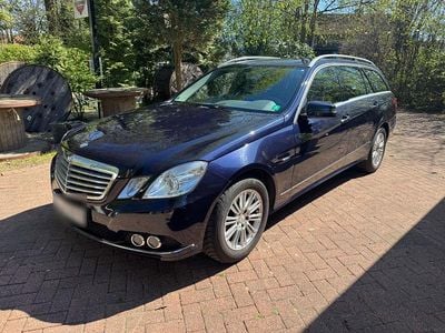 Usata Mercedes E350 Elegance 292 CV (214 kW) 2009 Blu Station wagon