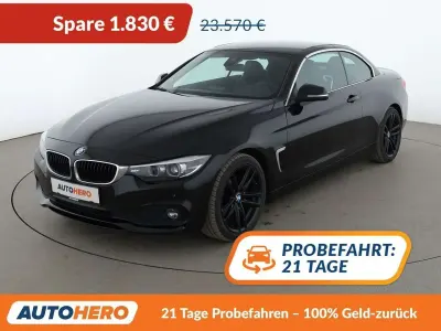 Gebraucht BMW 420 Advantage 190 PS (139 kW) 2017 Schwarz ii Cabrio