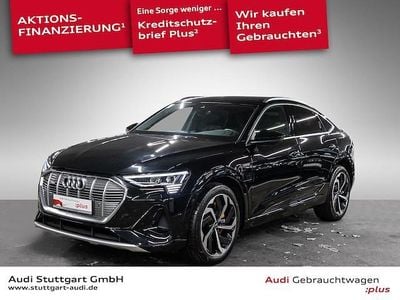Gebraucht Audi e-tron Sportback S-Line 230 kW (313 PS) 2022 Mythosschwarz metallic SUV