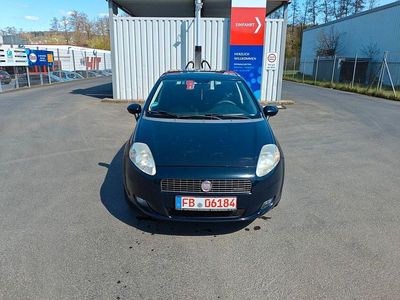 Gebraucht Fiat Grande Punto 90 PS (66 kW) 2007 Blau Kleinwagen