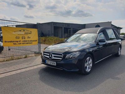 gebraucht Mercedes E220 /BESTATTUNGSWAGEN/LEICHENWAGEN/EURO6/1.HAND