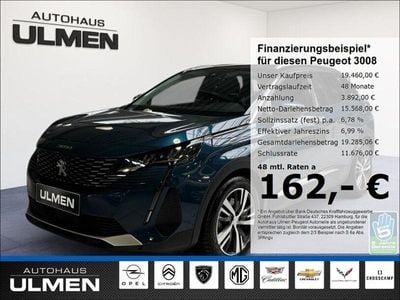 Blau Gebraucht 2021 Peugeot 3008 SUV | 19.460 € (Guter Preis)