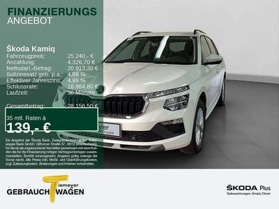 Weiß Gebraucht 2024 Skoda Kamiq Selection SUV | 25.240 € (Guter Preis)