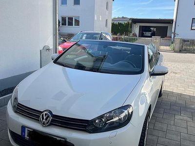 Weiß Gebraucht 2012 VW Golf Cabriolet Cabrio | 9.000 € (Fairer Preis)