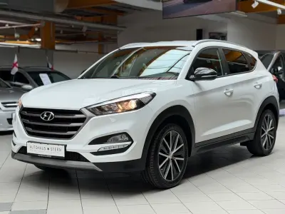 Gebraucht Hyundai Tucson Passion 177 PS (130 kW) 2018 Weiß SUV