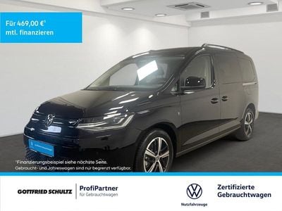 Neu VW Caddy Maxi Basis 122 PS (89 kW) 2025 Schwarz Van / Kleinbus
