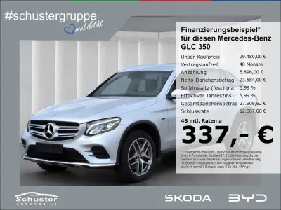 Gebraucht Mercedes GLC350 AMG line 320 PS (235 kW) 2018 Silber SUV