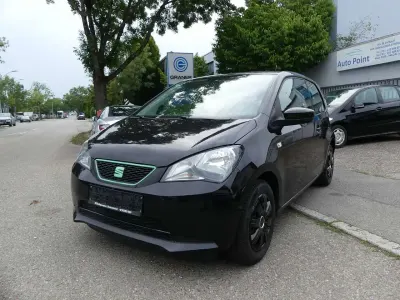 Gebraucht Seat Mii I-Tech 60 PS (44 kW) 2015 "deep" schwarz Kleinwagen