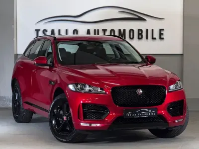 Begagnad Jaguar F-Pace R-Sport 241 HK (177 kW) 2018 Röd SUV