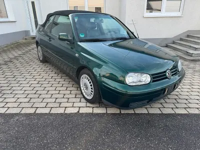 Gebraucht VW Golf Cabriolet 115 PS (84 kW) 2000 Grün Cabrio