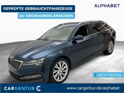 Gebraucht Skoda Superb Style 150 PS (110 kW) 2024 Blau (metallic) Kombi