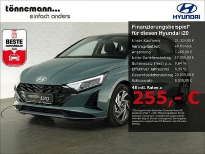 Gebraucht Hyundai i20 Trend 101 PS (74 kW) 2025 Mangrove green Kleinwagen