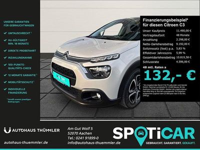 Sandbeige metallic Gebraucht 2021 Citroën C3 Feel Kleinwagen | 11.490 € (Fairer Preis)
