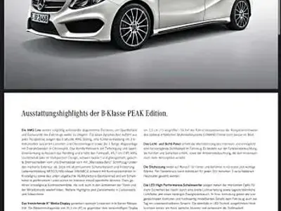 Używany Mercedes B200 Edition 136 KM (100 kW) 2017 Biały Minivan