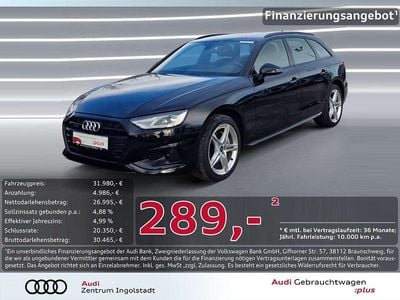 Schwarz Gebraucht 2022 Audi A4 Advanced Kombi | 31.980 € (Etwas zu teuer)