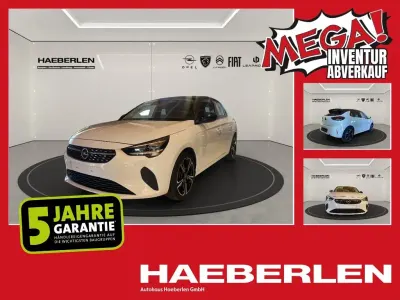 Gebraucht Opel Corsa Elegance 101 PS (74 kW) 2023 Jade weiss/arktis weiss (metallic) Kleinwagen