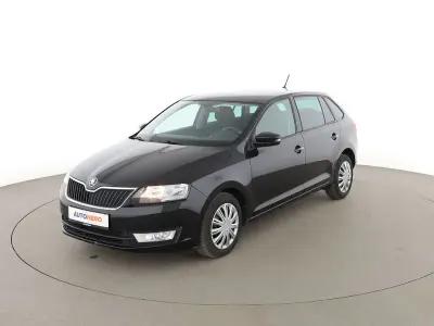 Gebraucht Skoda Rapid Ambition 90 PS (66 kW) 2017 Schwarz Kleinwagen