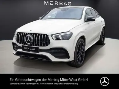 Gebraucht Mercedes GLE53 AMG AMG 435 PS (319 kW) 2021 Designo diamantweiß bright SUV