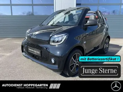 Gebraucht Smart ForTwo Electric Drive Exclusive 60 kW (82 PS) 2024 Schwarz Cabrio