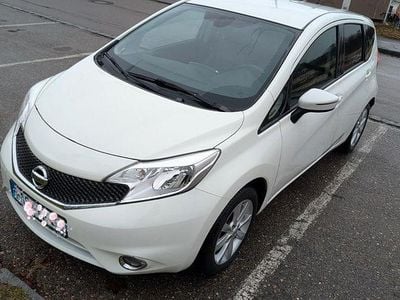 Begagnad Nissan Note S 98 HK (72 kW) 2016 Vit Halvkombi