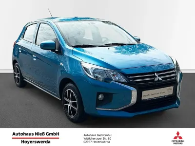 Brugt Mitsubishi Space Star Plus 71 HK (52 kW) 2025 Blå Hatchback