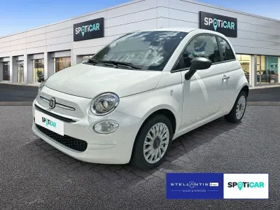 Gebraucht Fiat 500 Basis 69 PS (50 kW) 2024 Weiß Kleinwagen