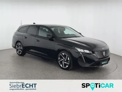 Gebraucht Peugeot 308 Allure 131 PS (96 kW) 2023 Schwarz Kombi