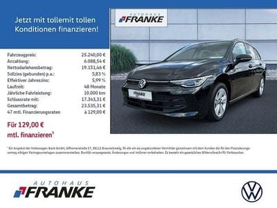 Gebraucht VW Golf VIII 116 PS (85 kW) 2024 Schwarz Limousine