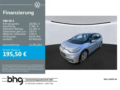 Brugt VW ID.3 Pro 107 kW (146 HK) 2022 Sølv Hatchback
