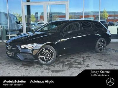 Gebraucht Mercedes CLA250e Shooting Brake AMG 218 PS (160 kW) 2021 Unilack nachtschwarz Kombi
