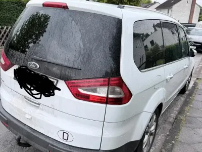 Gebraucht Ford Galaxy Titanium 163 PS (119 kW) 2011 Weiß Van / Kleinbus