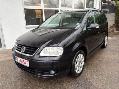 Gebraucht VW Touran Highline 105 PS (77 kW) 2004 Schwarz Van / Kleinbus