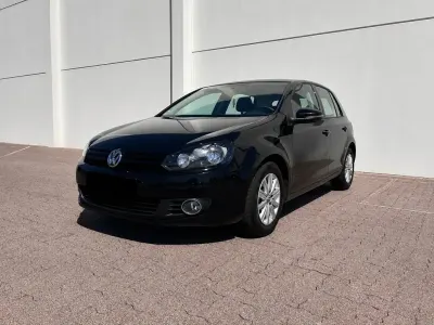 Gebraucht VW Golf VI 80 PS (58 kW) 2009 Schwarz Limousine