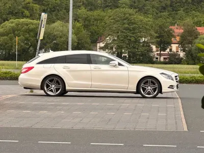 Gebraucht Mercedes CLS350 Shooting Brake 265 PS (194 kW) 2013 Weiß Kombi