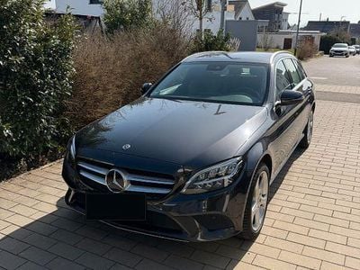 Usata Mercedes C220 194 CV (142 kW) 2020 Nero Station wagon