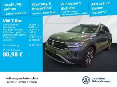 Second-hand VW T-Roc Goal 116 CP (85 kW) 2025 Gri SUV