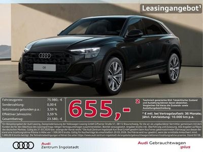 Gebraucht Audi Q8 Ambiente 286 PS (210 kW) 2025 Mythosschwarz metallic SUV