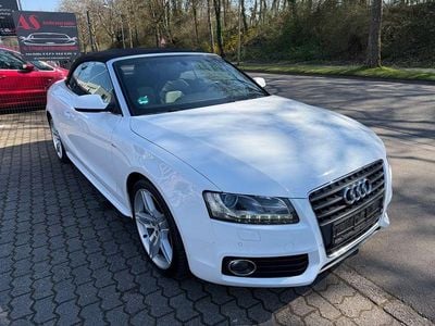 Gebraucht Audi A5 Cabriolet S-line plus 190 PS (139 kW) 2010 Weiß Cabrio