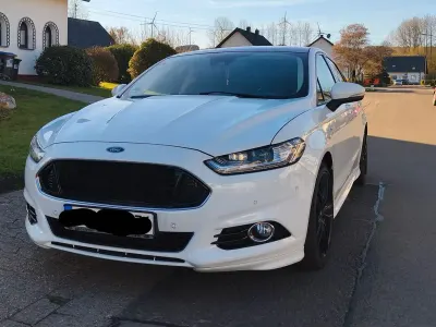 Begagnad Ford Mondeo ST-Line 185 HK (136 kW) 2017 Vit Sedan