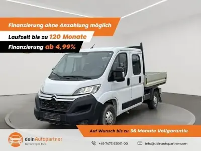 Gebraucht Citroën Jumper 140 PS (102 kW) 2023 Lackierung weiss icy/deckende lackierung Van / Kleinbus