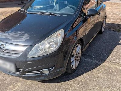 Gebraucht Opel Corsa 69 PS (50 kW) 2010 Schwarz Kleinwagen