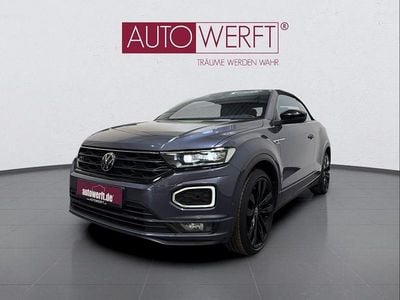 Gebraucht VW T-Roc Cabriolet R-line 150 PS (110 kW) 2021 Grau Cabrio