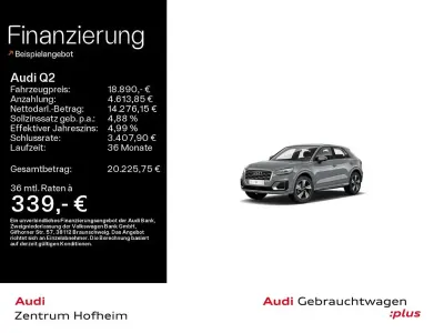 Używany Audi Q2 Sport 116 KM (85 kW) 2020 Szary SUV