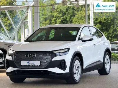Gebraucht Audi Q4 Sportback e-tron Sport 125 kW (170 PS) 2023 Weiß SUV